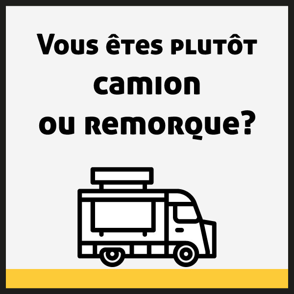 Camion ou remorque